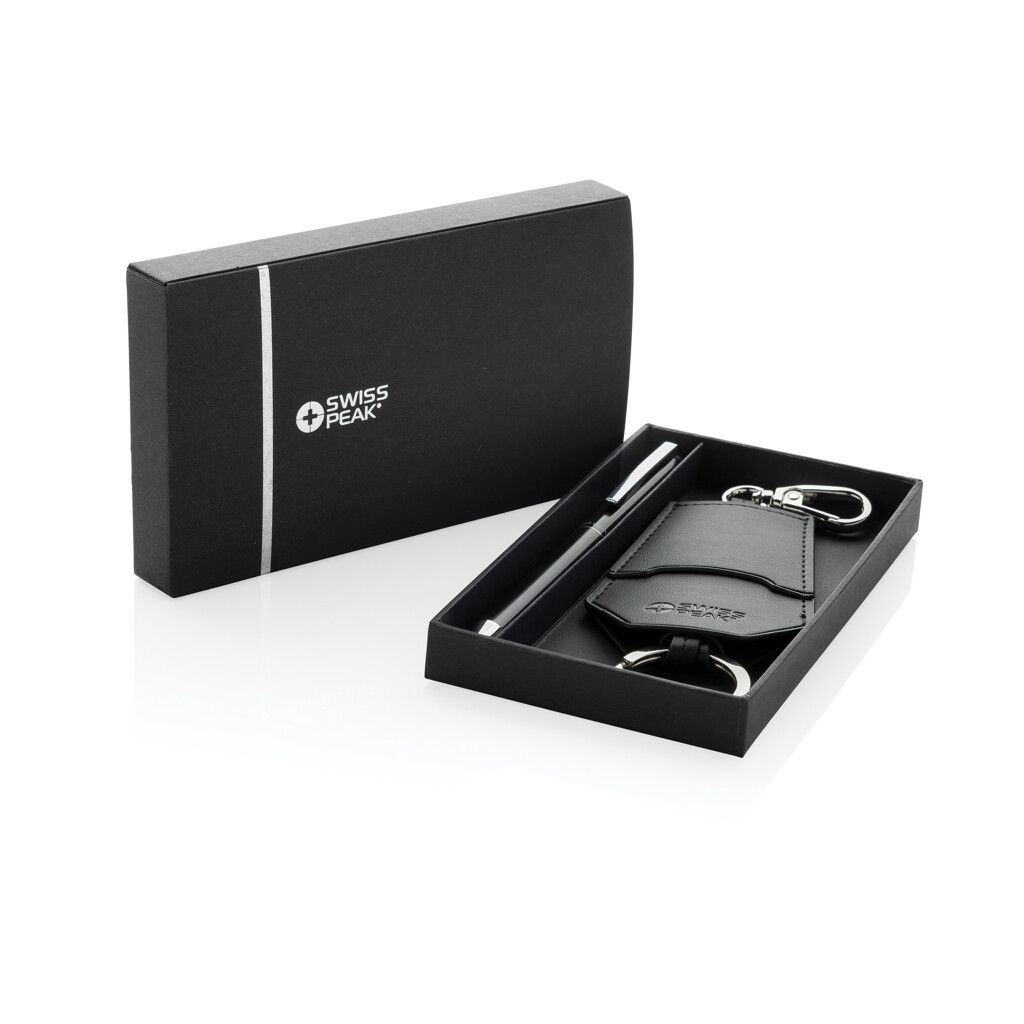 Swiss Peak Tula RCS Set aus Key-Organizer & Stifte - schwarz-944