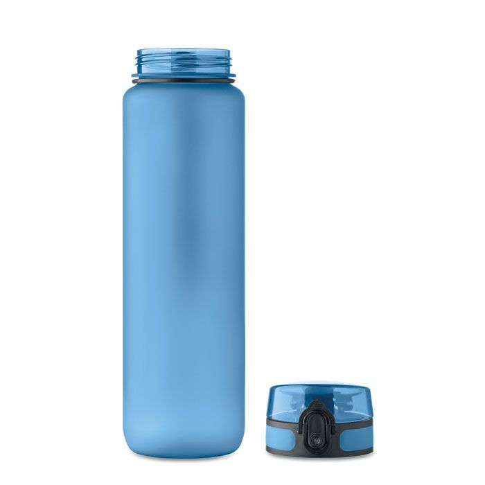 Sport-Trinkflasche RPET 1L ISFORDEN MARK - transparent hellblau-331