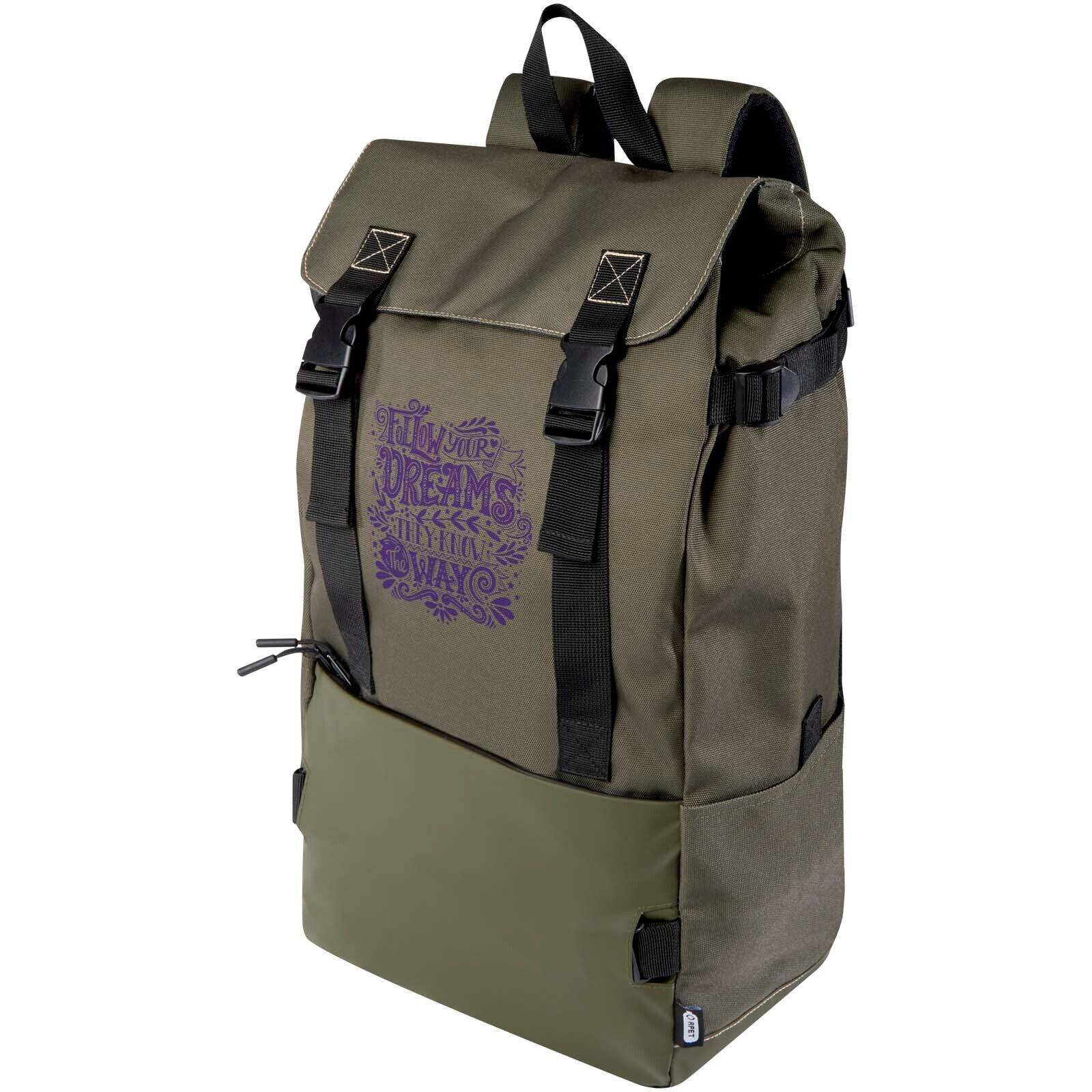 Roam GRS recycelter modularer Rucksack - grün-109