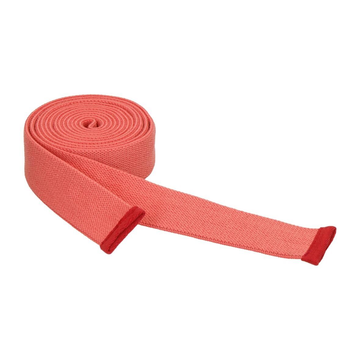 Gymnastikband Fitness, mittel - rot-395