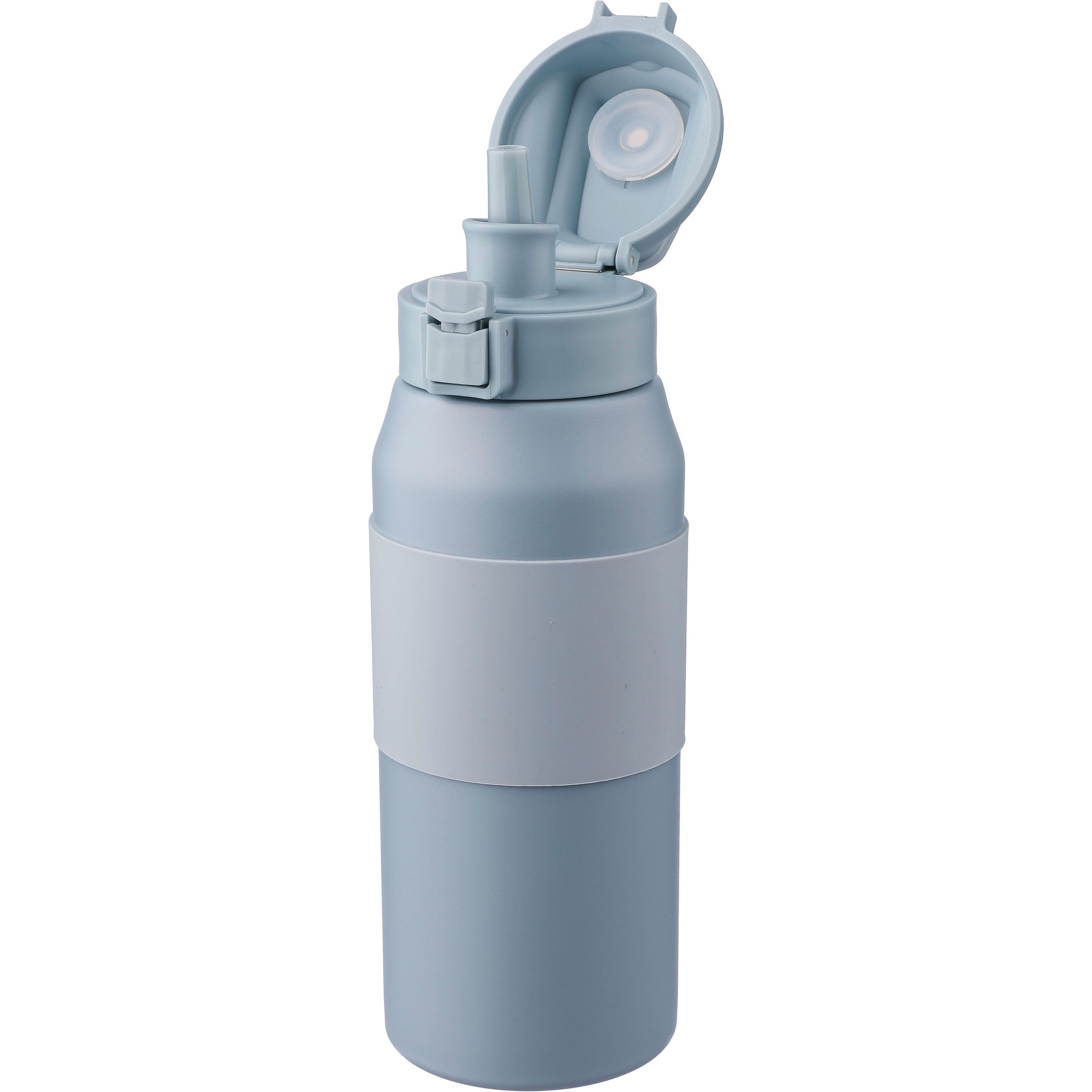 Doppelwandige Edelstahl-Trinkflasche 800 ml Katie - pastellblau-24