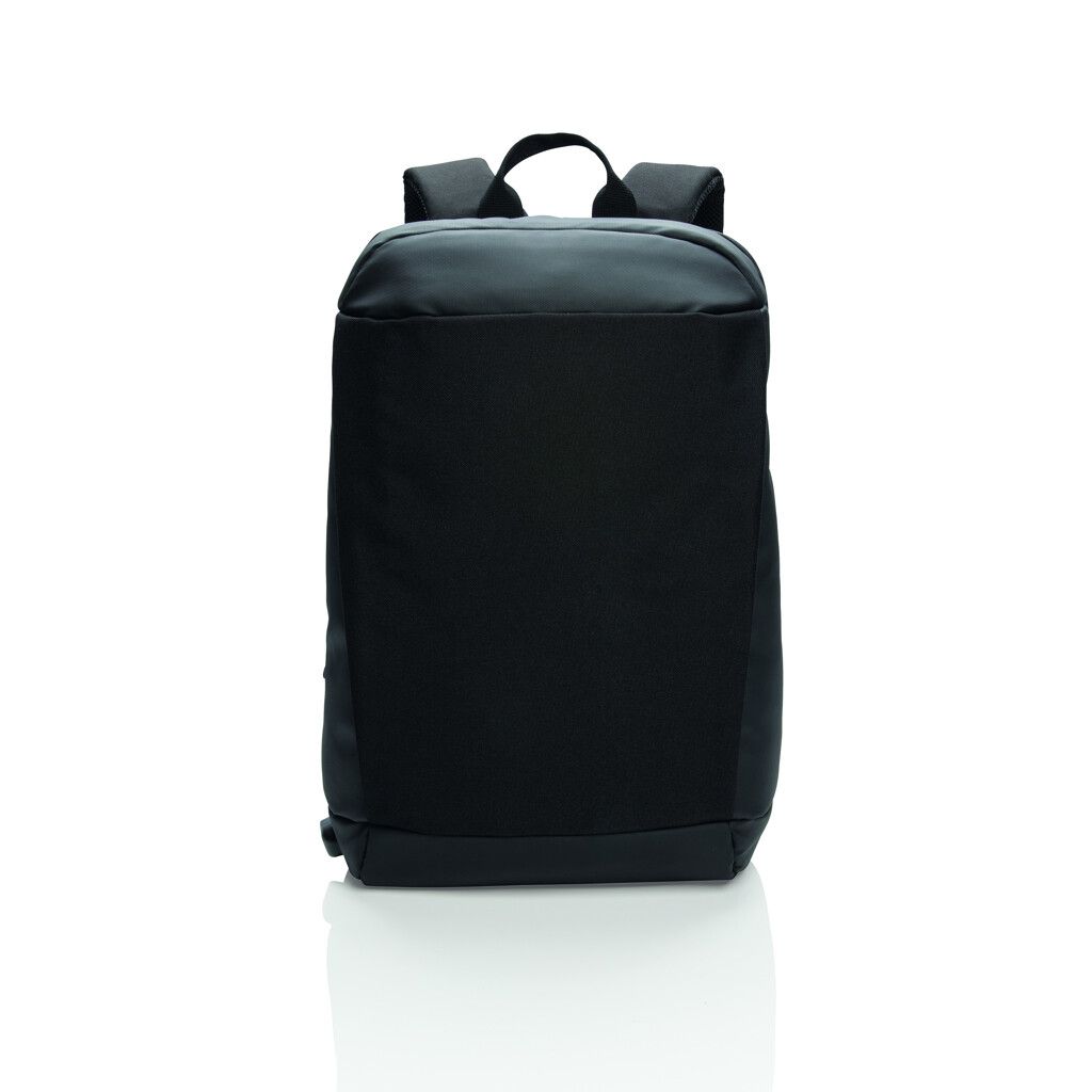 Madrid Anti-Diebstahl RFID USB Laptop-Rucksack - schwarz-673