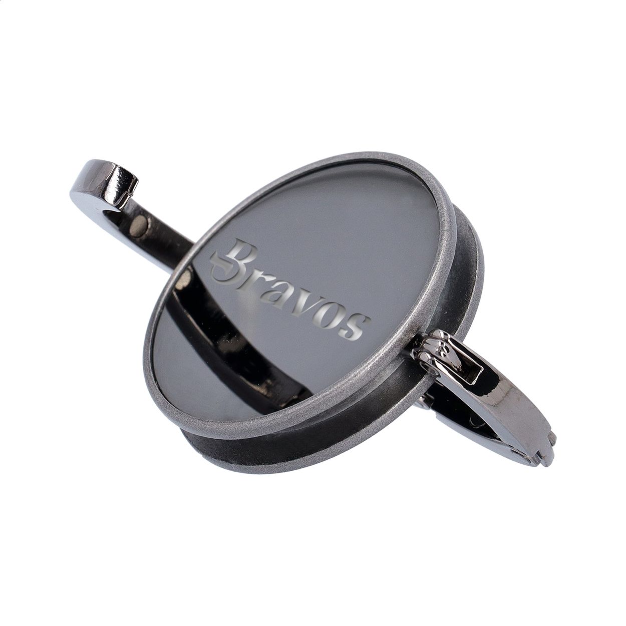 Taschenhalter mit Magnet Paris - silber-686