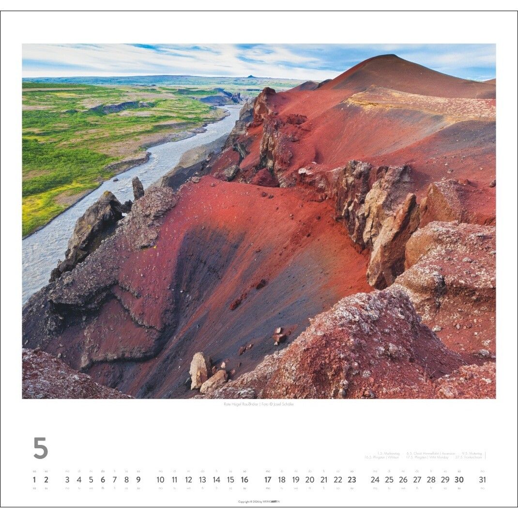 Island - Landschaft & Natur Kalender-114
