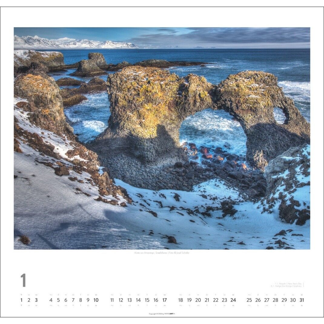 Island - Landschaft & Natur Kalender-459