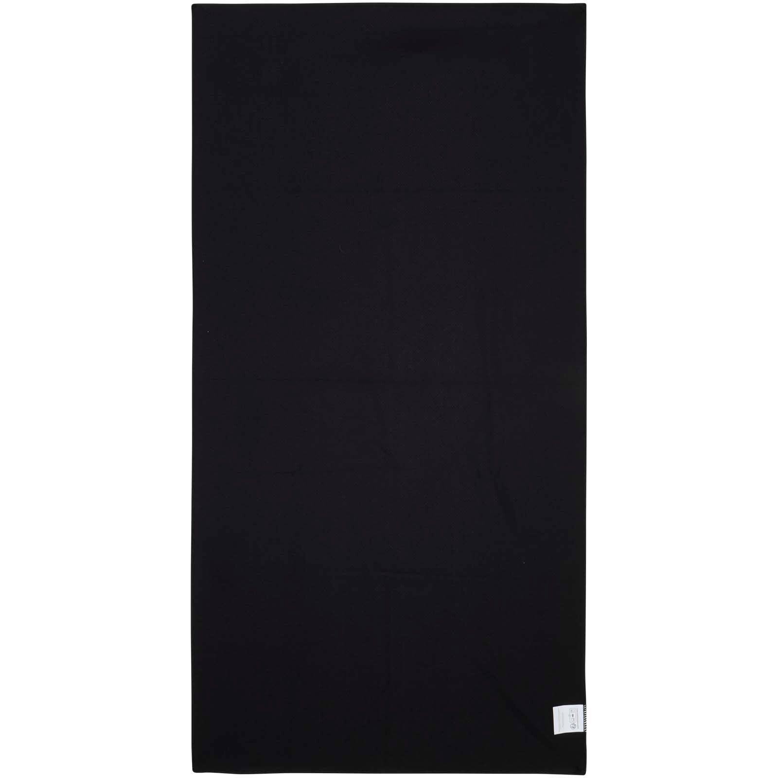 Althea Sporthandtuch 50 × 100 cm - schwarz-606