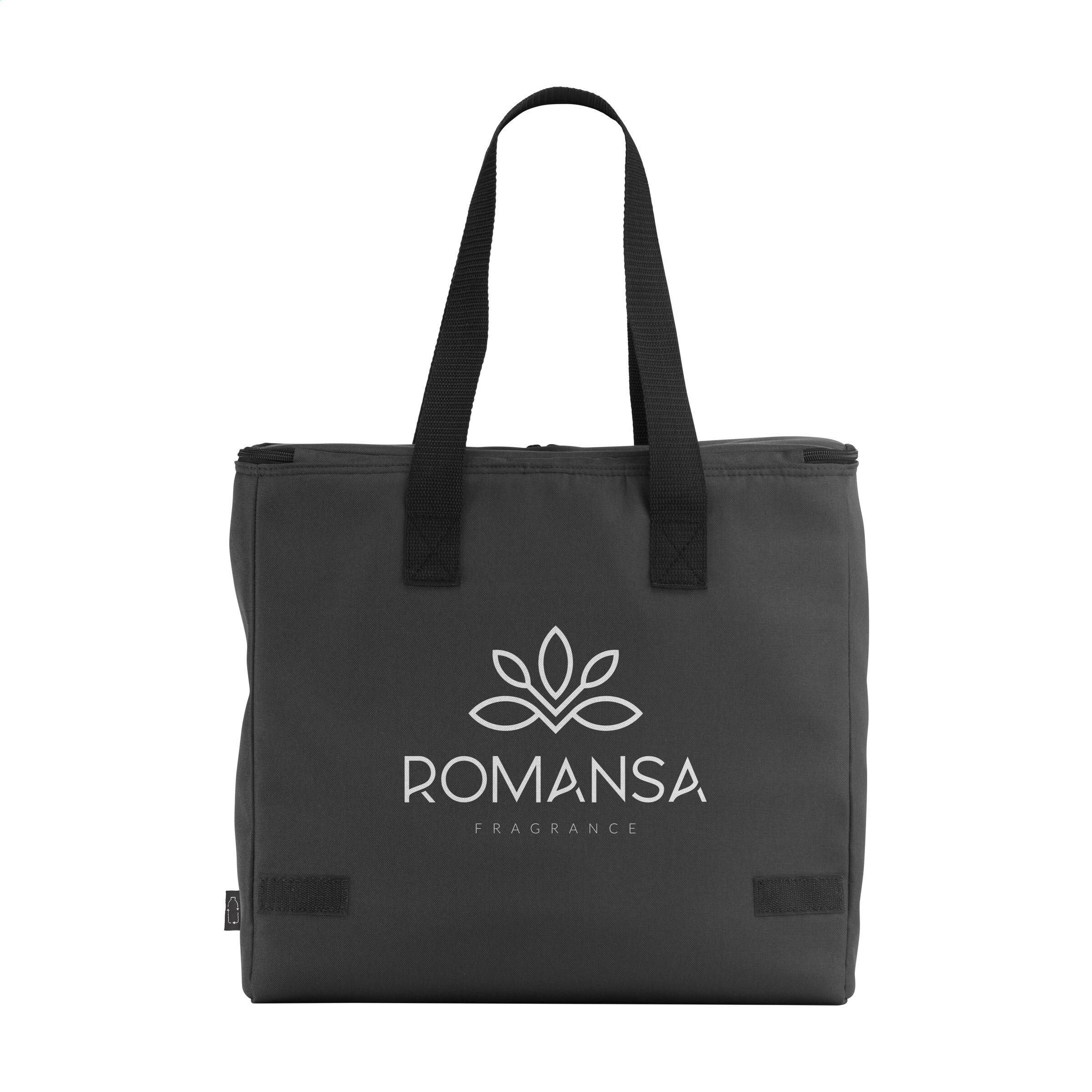 RPET Freshcooler-XL Kühltasche - schwarz-281