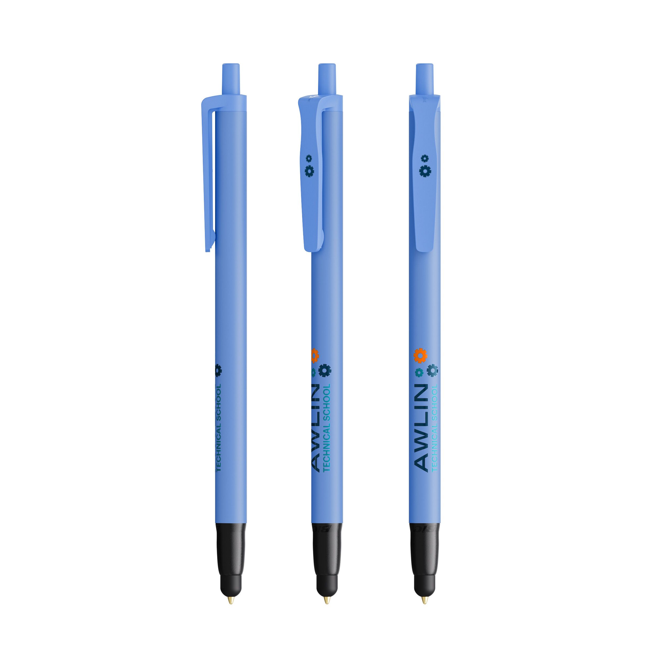 BIC® Clic Stic Stylus Kugelschreiber, Mine blau - blau-761