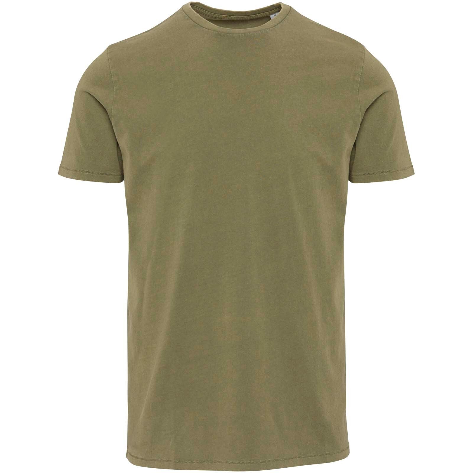 Nanaimo Kurzärmeliges T-Shirt für Herren im Washed Look, 160 g/m2 - waldgrün-680
