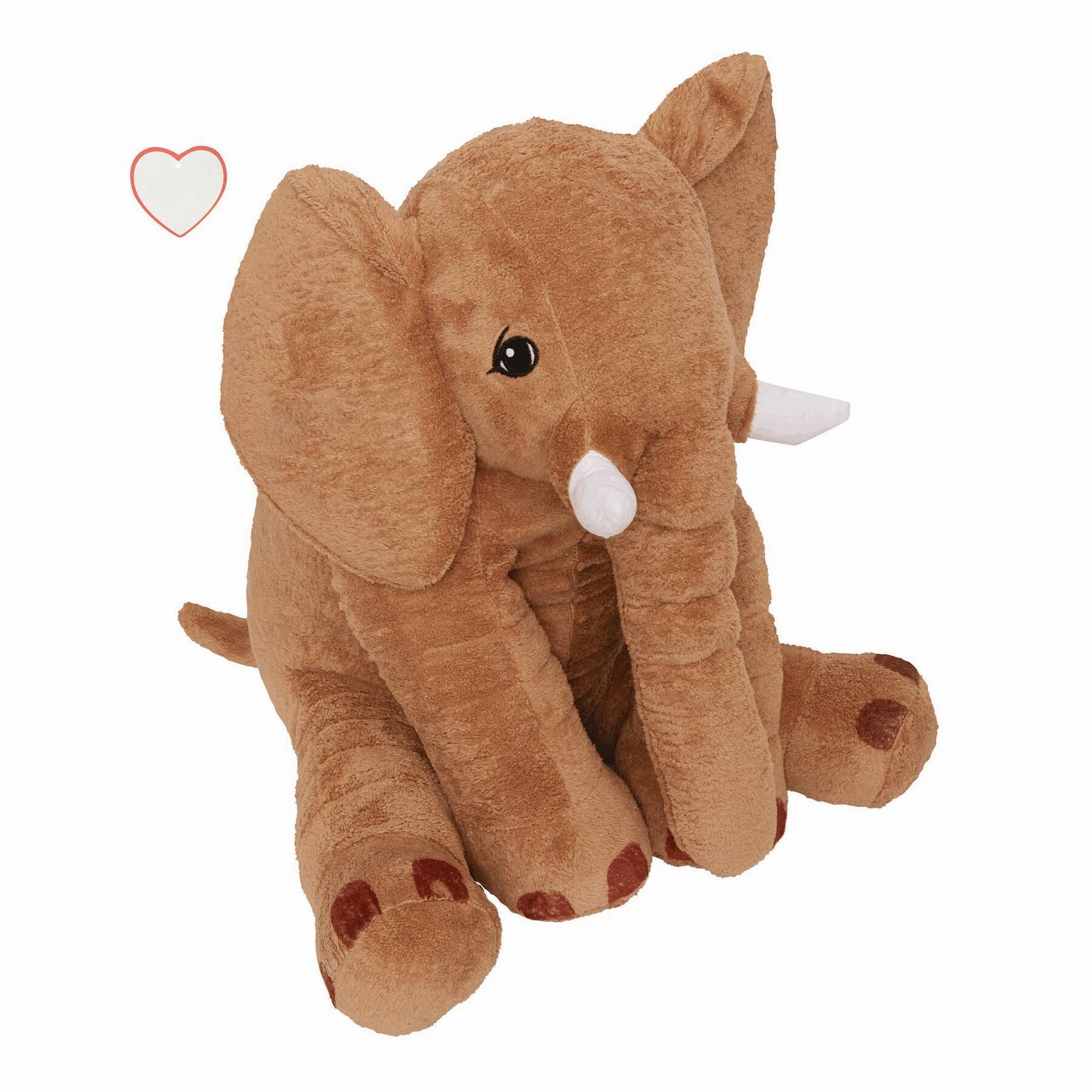 Großer Plüsch-Elefant LOUNIS - beige-739