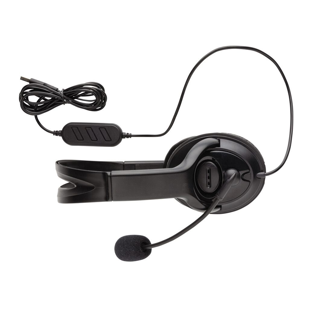 Over-Ear Headset mit Kabel - schwarz-915