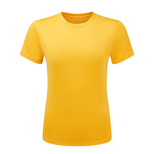 Women’s TriDri® Ion-Charge recycled textured tee - sun yellow-136