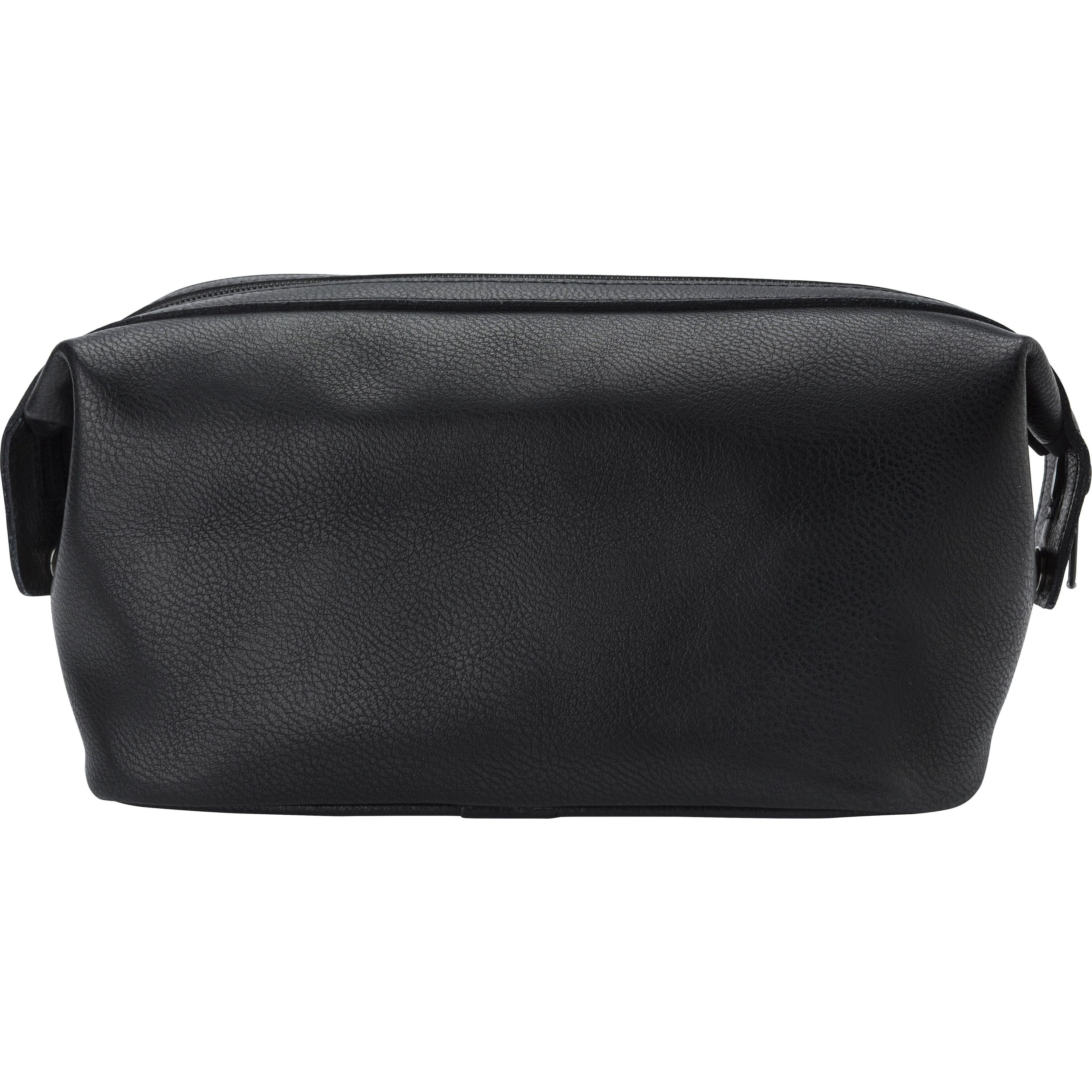 Leder-Kosmetiktasche Flynn - schwarz-90