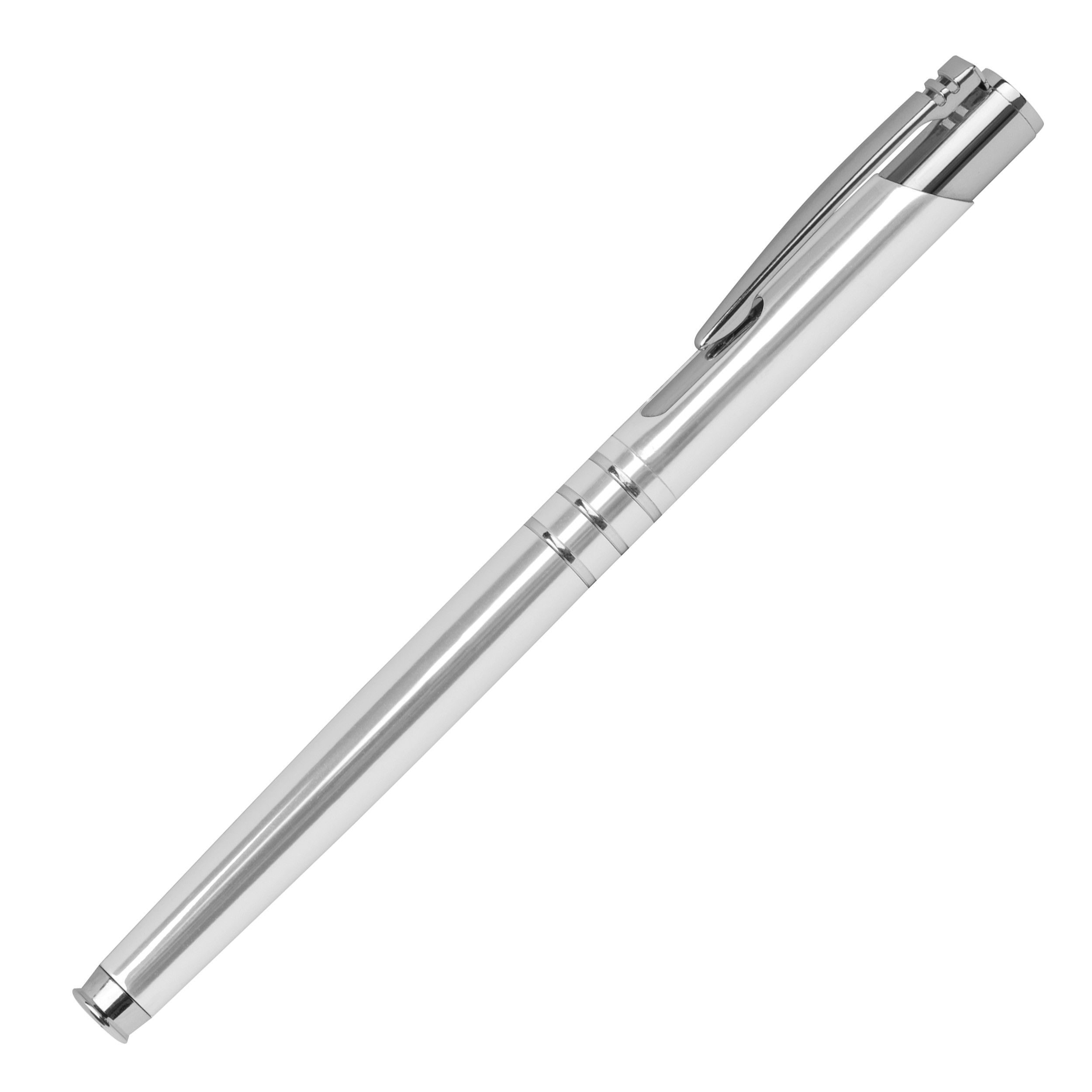 Schreibset bestehend aus einem Kugelschreiber und einem Rollerball - weiß-470