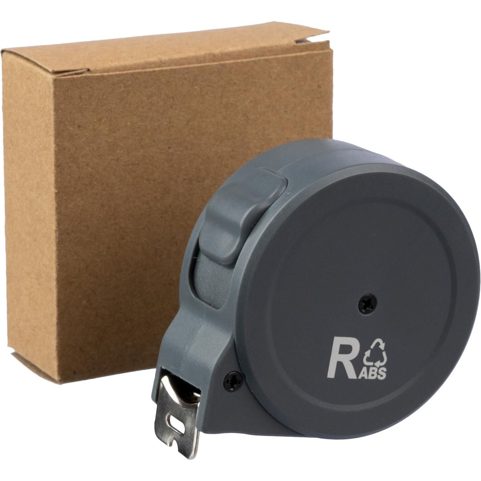 Recyceltes ABS-Maßband (3 Meter) Ute  - grau-870