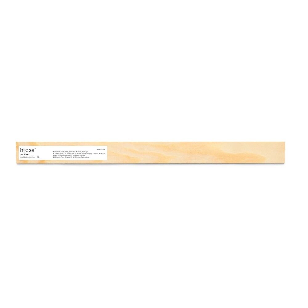 WESLEY 30 Lineal aus Kiefernholz mit 30 cm Skala - naturhell-481