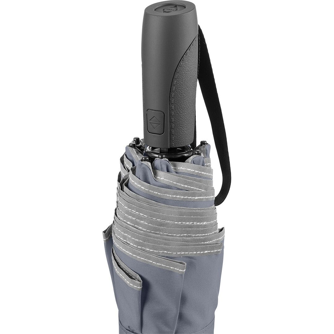 AOC-Gäste-Taschenschirm Jumbomagic® Windfighter® 2.0 mit waterSAVE® Bezug Ø123 cm - grau-787