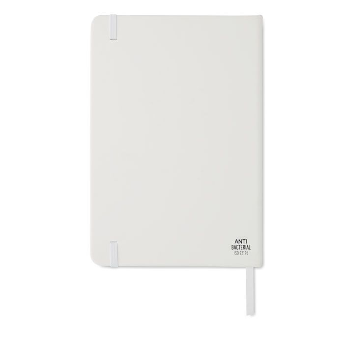 Antibakterielles A5 Notizbuch ARCO CLEAN - weiß-716