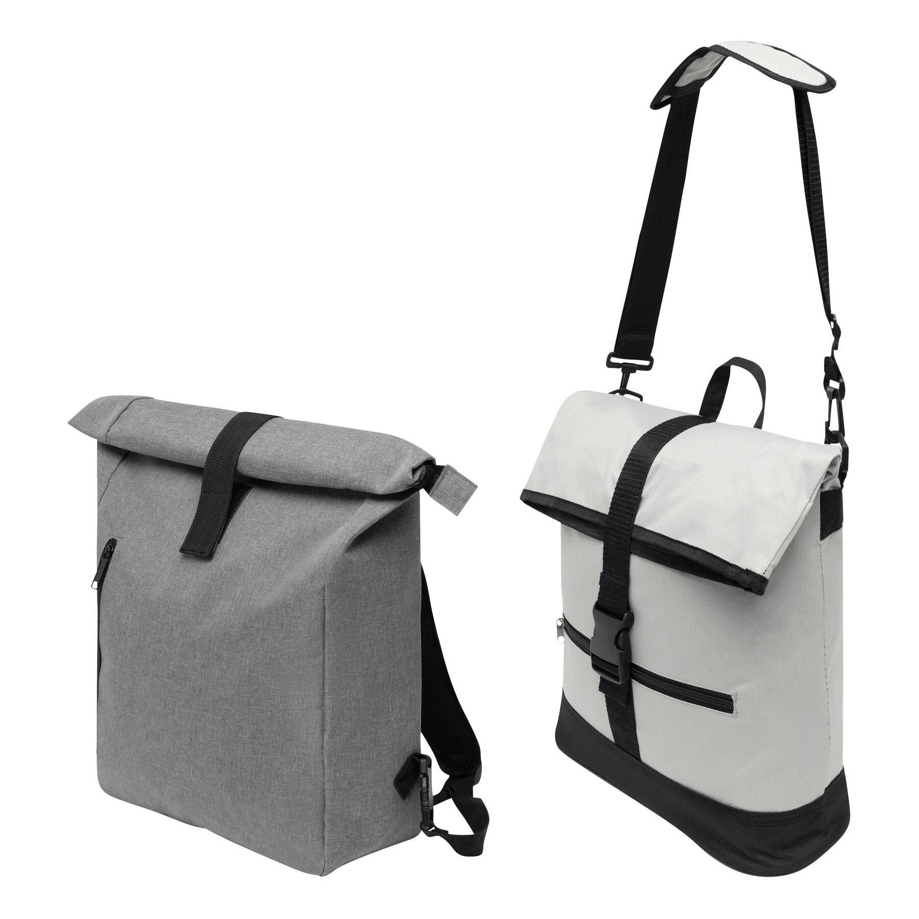 Fahrradtasche BIKE MATE - grau - schwarz-414