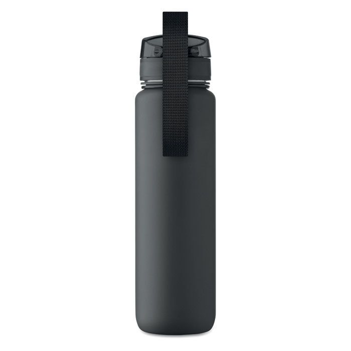Sport-Trinkflasche RPET 1L ISFORDEN MARK - schwarz-82