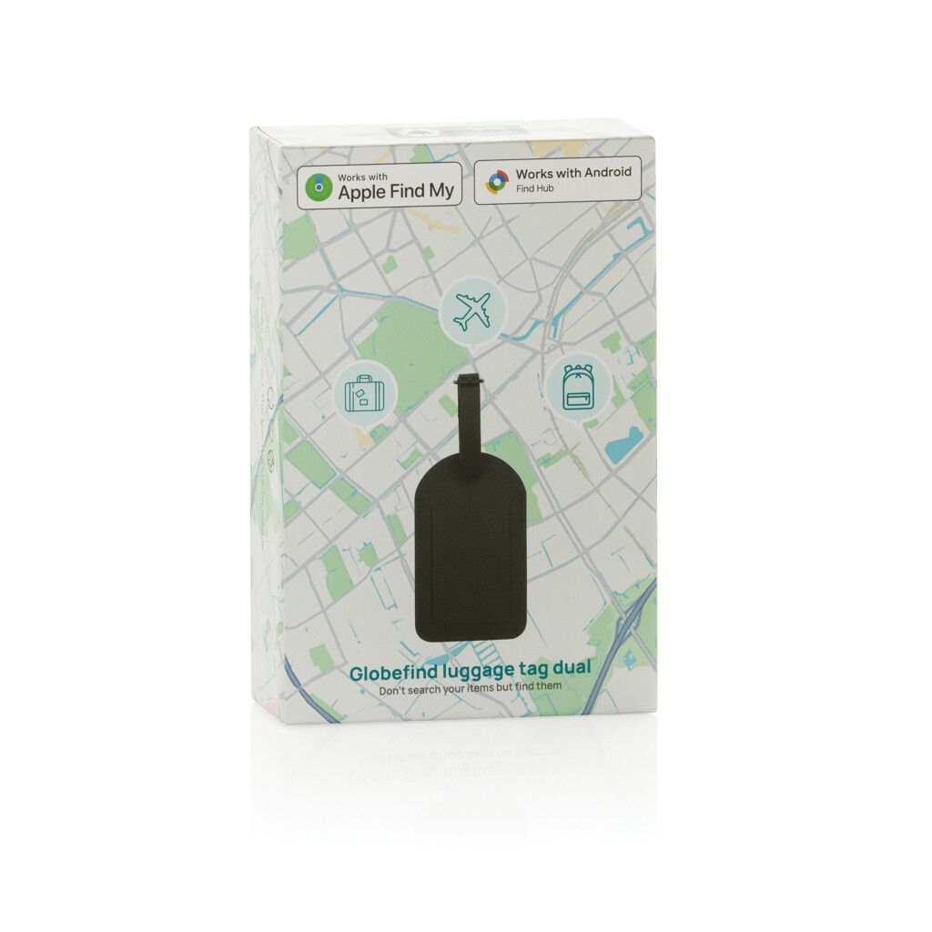 Globefind Dual RCS Gepäckanhänger mit weltweiter Ortung - schwarz-193