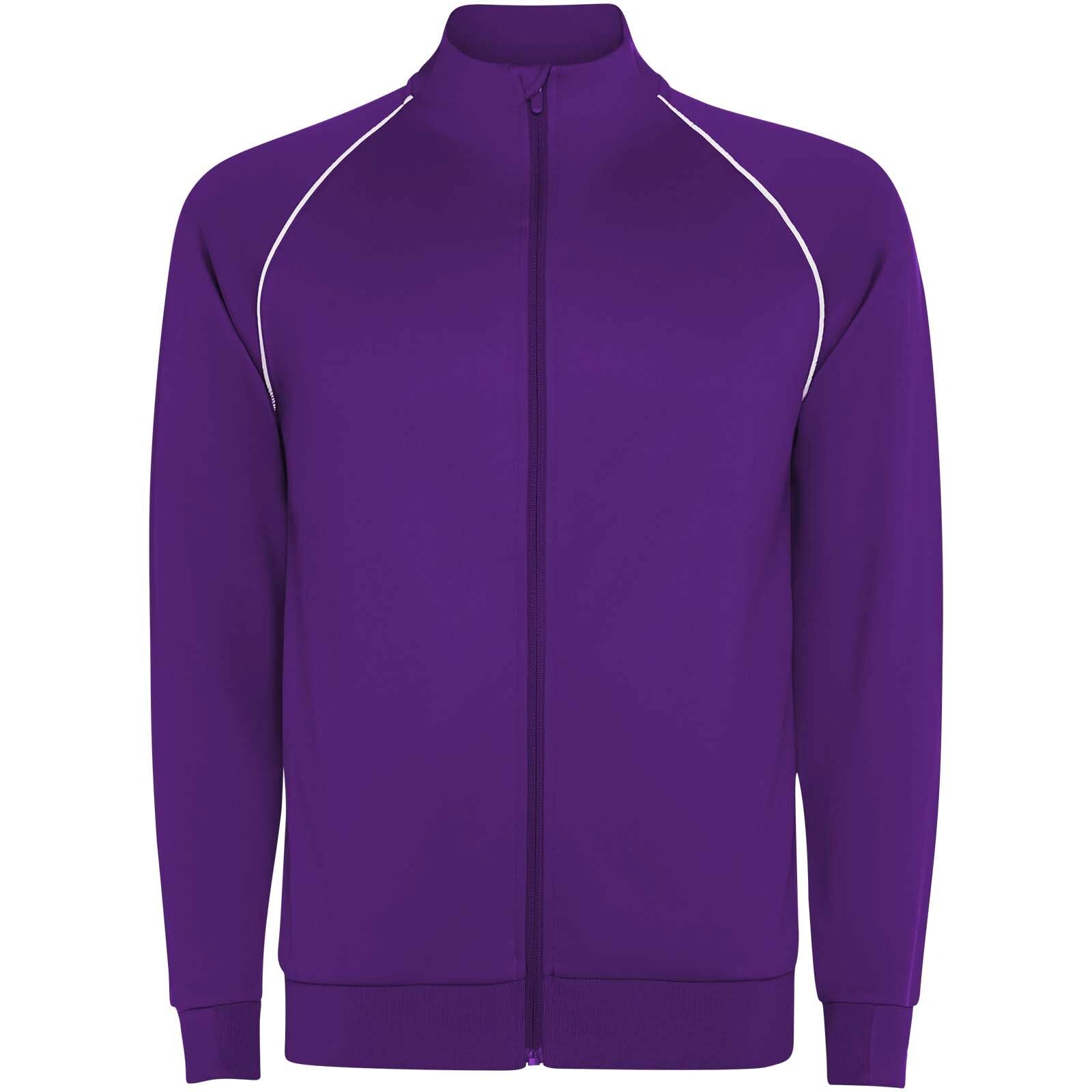 Valier Herren Sweatshirt mit durchgehendem Reißverschluss - malve-729