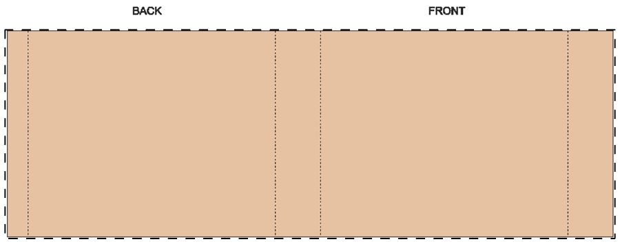 Veredelungsposition Maßgefertigte Kraft-Papierbanderole