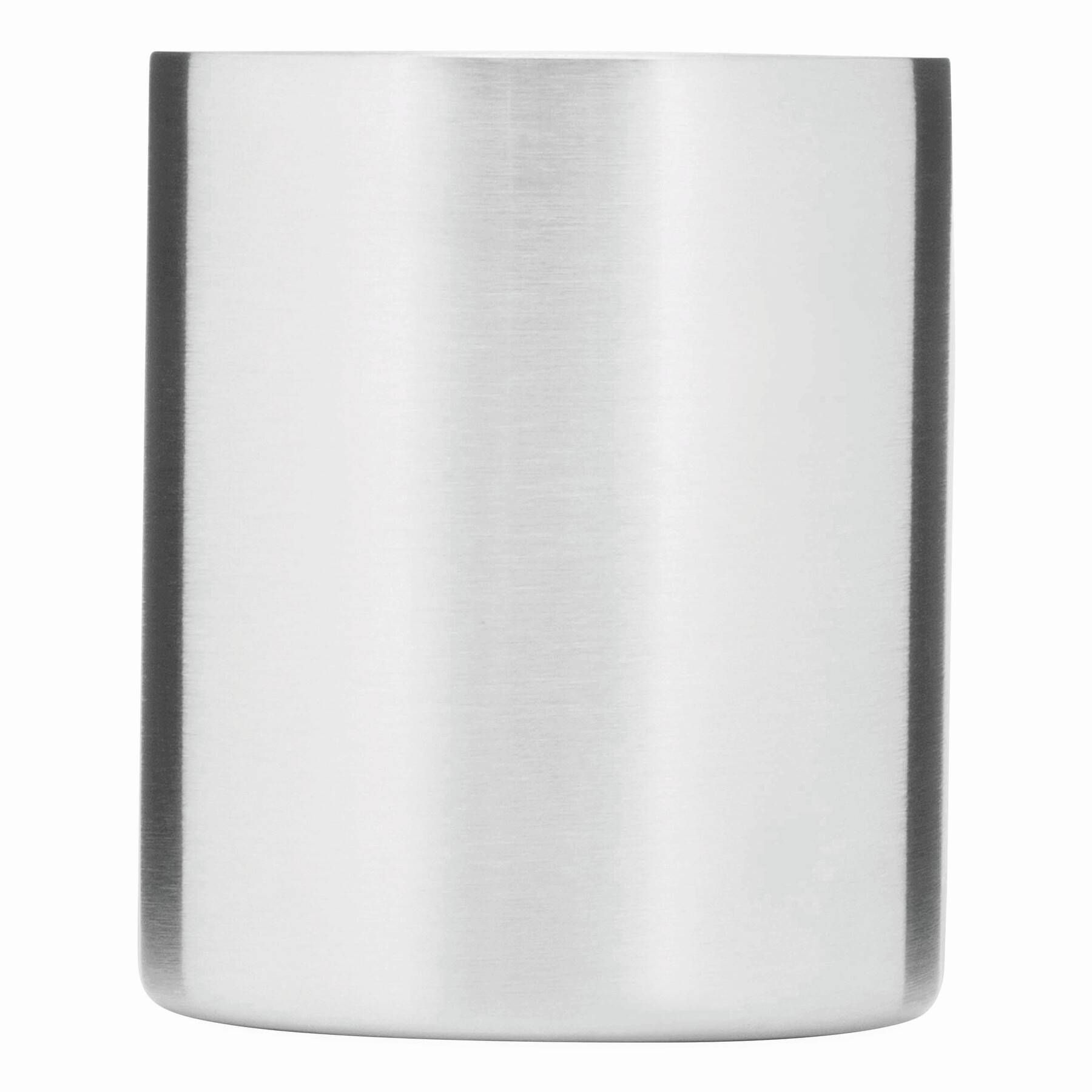 Edelstahl Becher HIKING DAY - orange - silber-771
