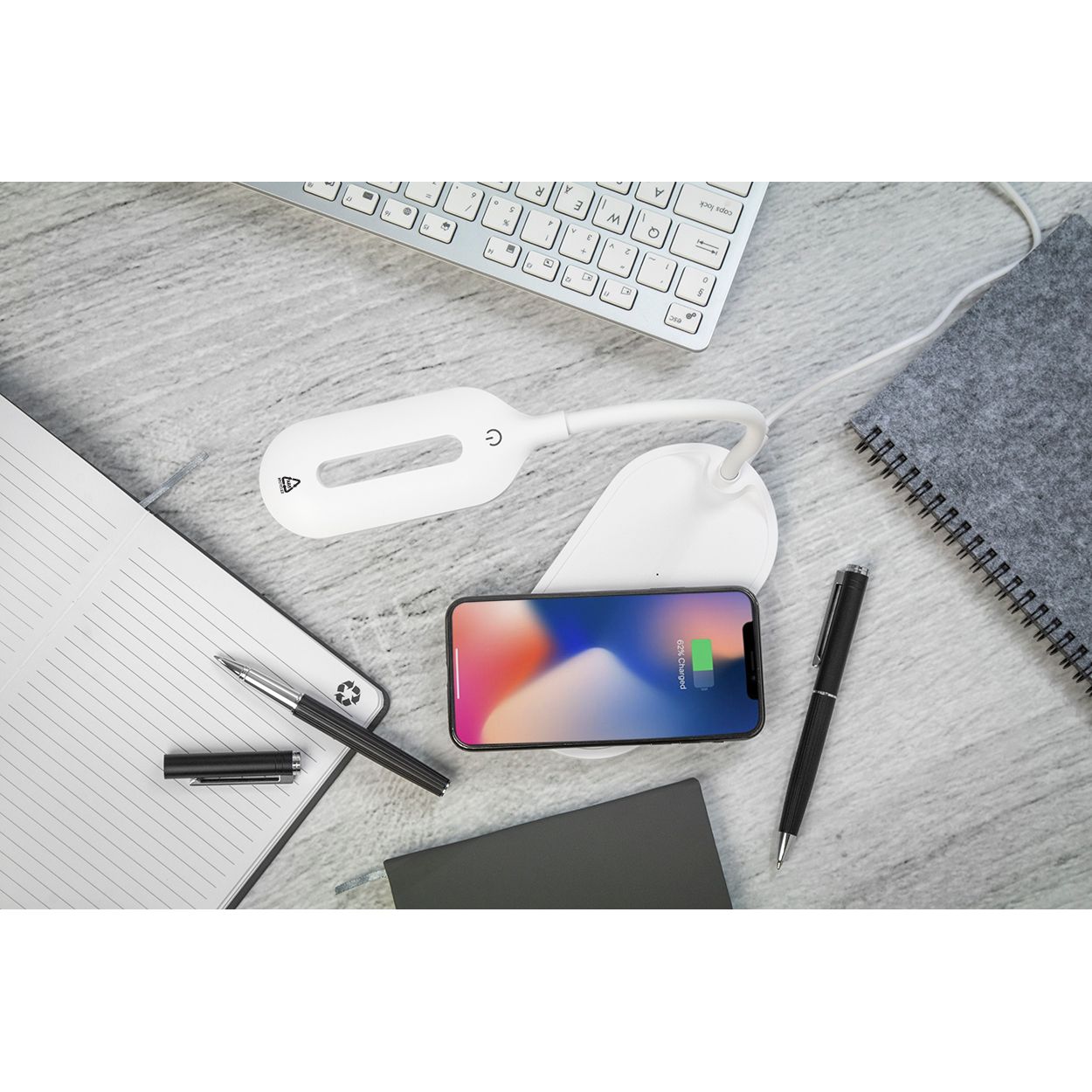 Galaxy RABS multifunktionale Schreibtischlampe - weiß-101