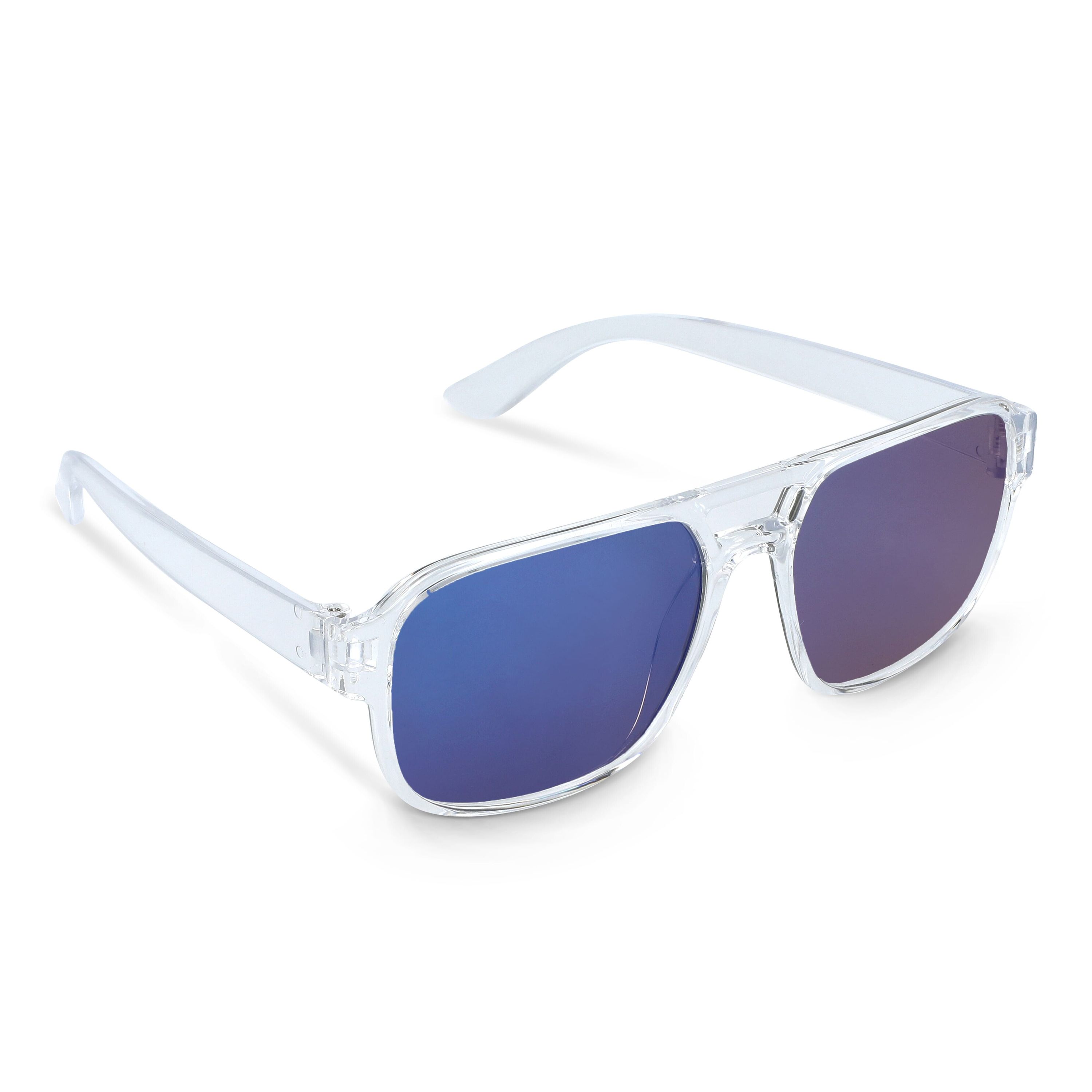 transparent  -  blau