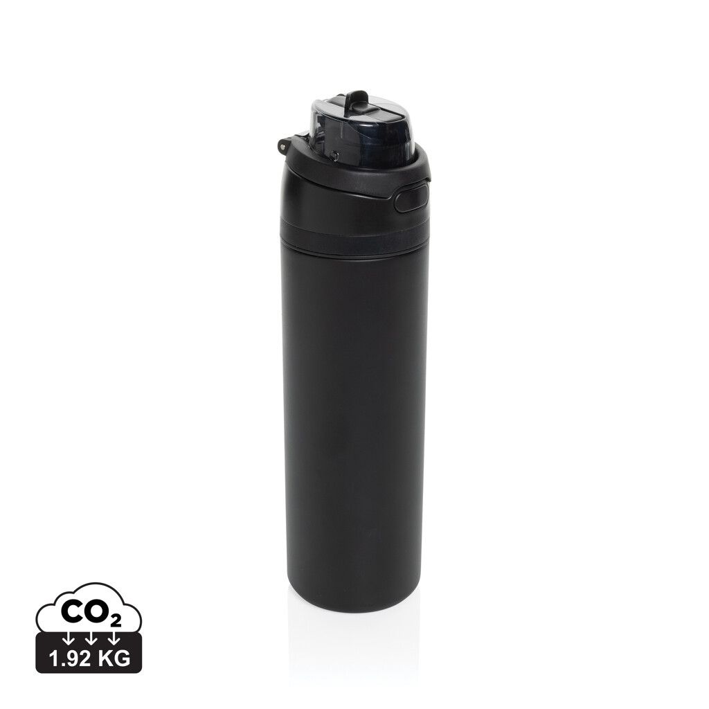 Omni Sip verschließbare Flasche aus RCS-reSteel, 720ml - schwarz-177