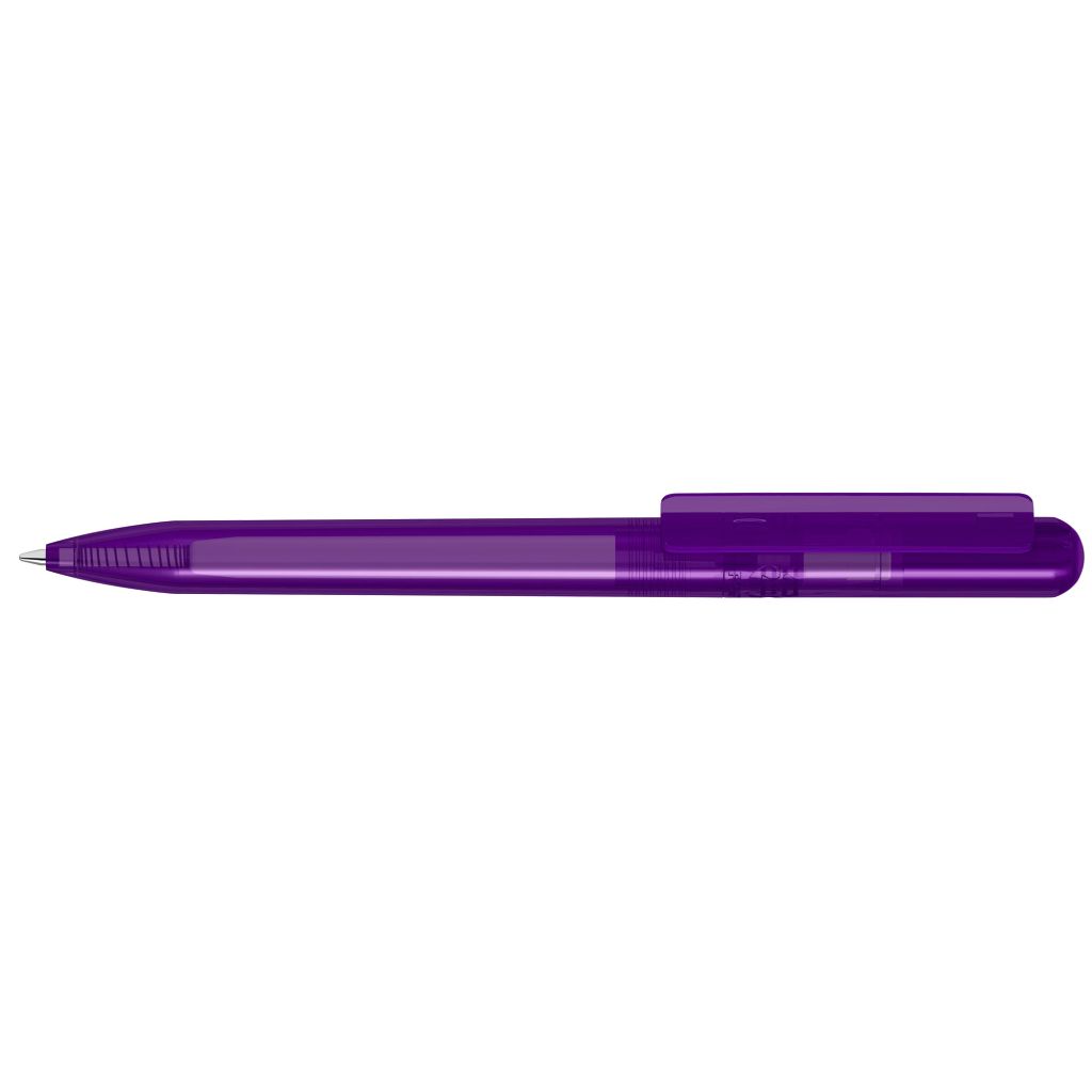 Recycled Pet Pen Change Transparent Drehkugelschreiber - violett-178