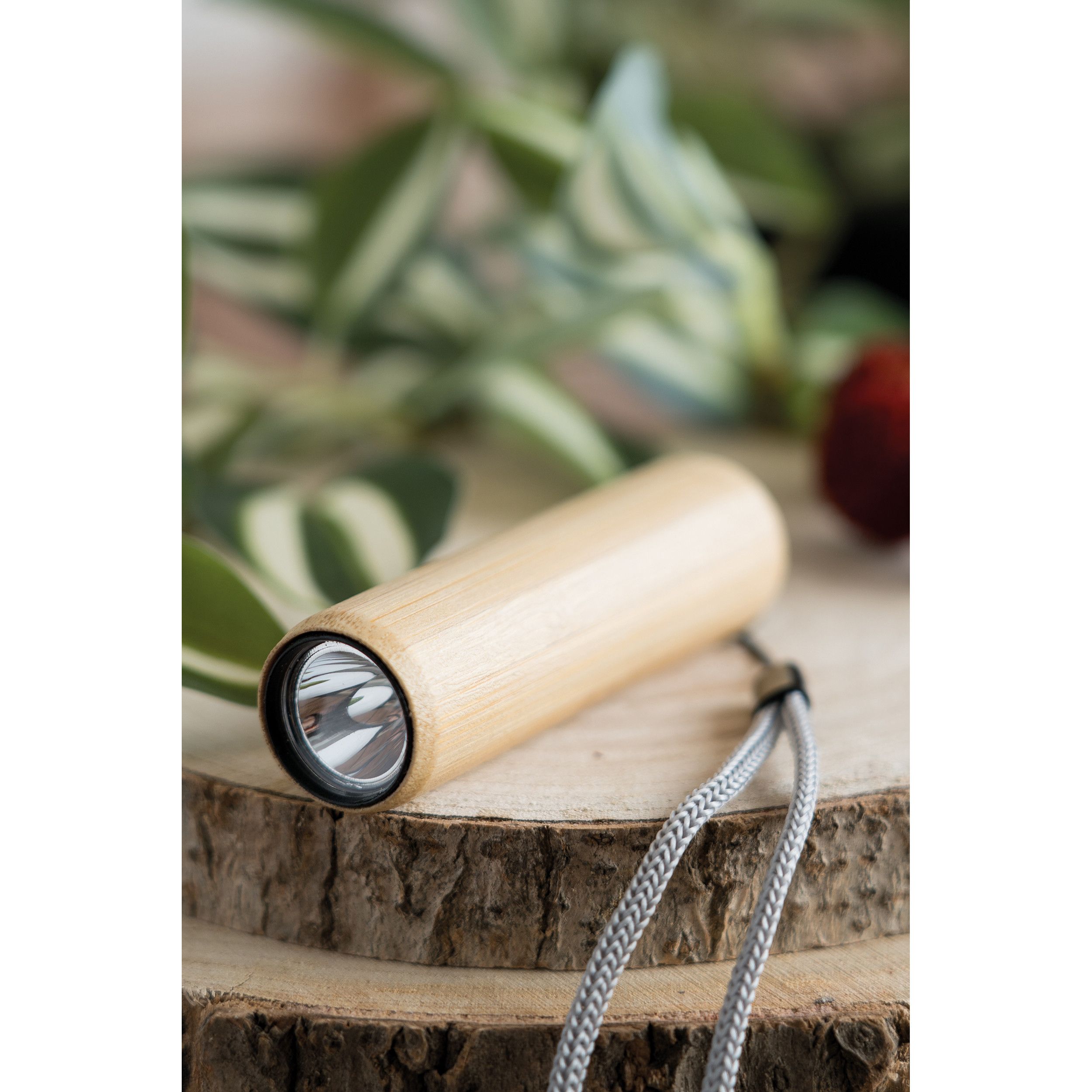 Bambus Taschenlampe Dundee - beige-319