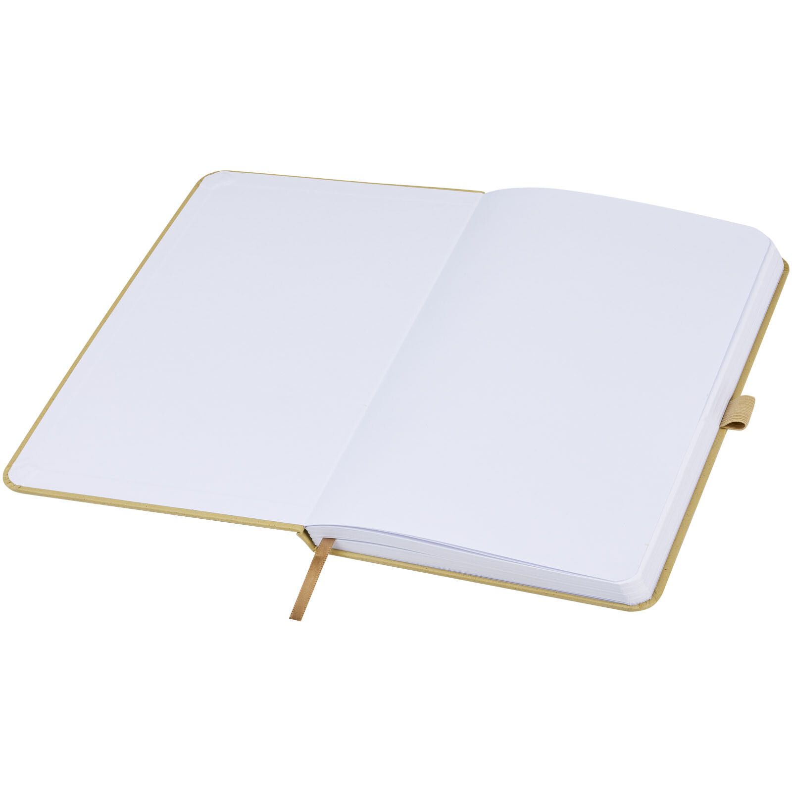Fabianna Hardcover Notizbuch aus Crush-Papier - olive-25