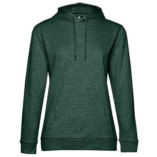 Women´s #Hoodie Sweat für Damen - heather dark green - M-613