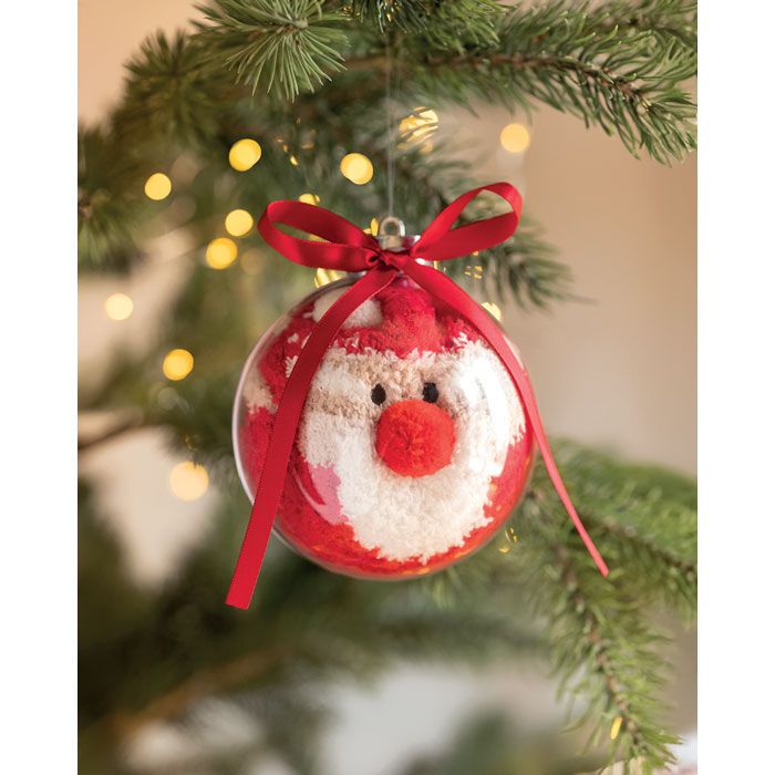 Weihnachtsbaumkugel mit Socken SNUG M - rot-136