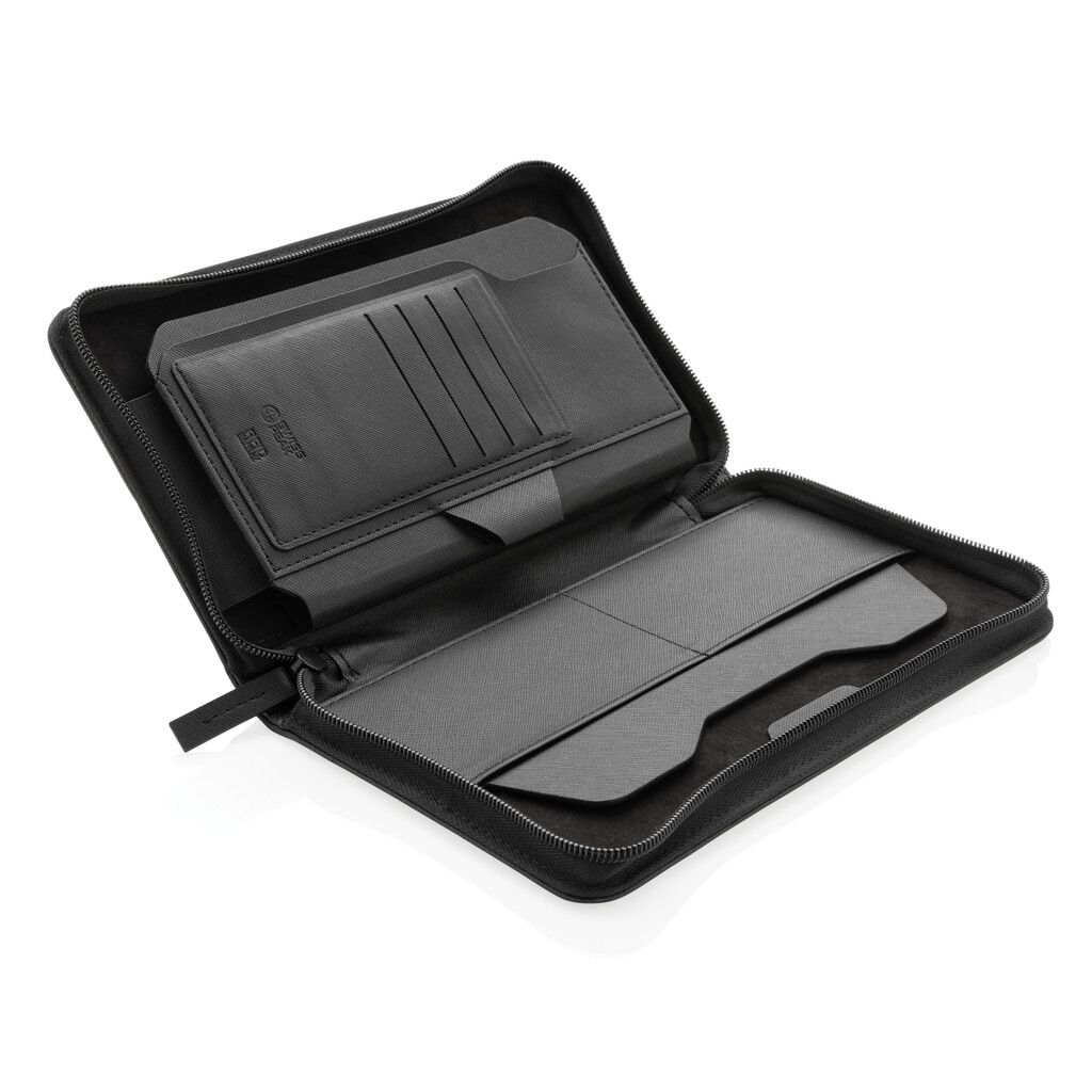 Swiss Peak Heritage RCS rPU RFID Travel Wallet - schwarz-381