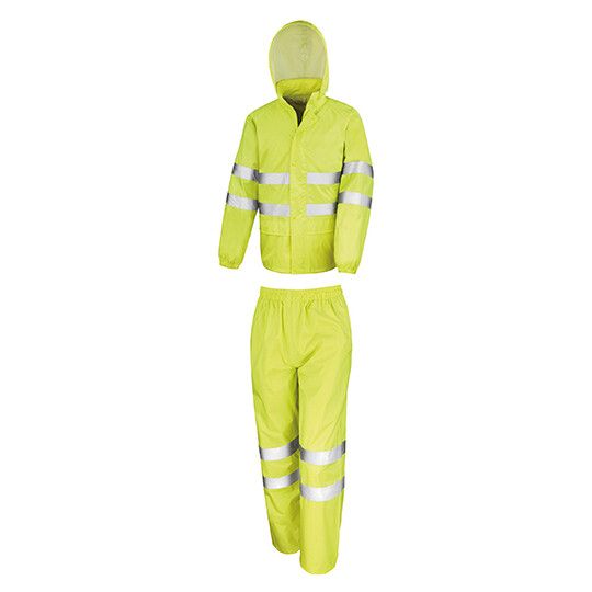 High Vis Waterproof Suit - fluorescent yellow-89