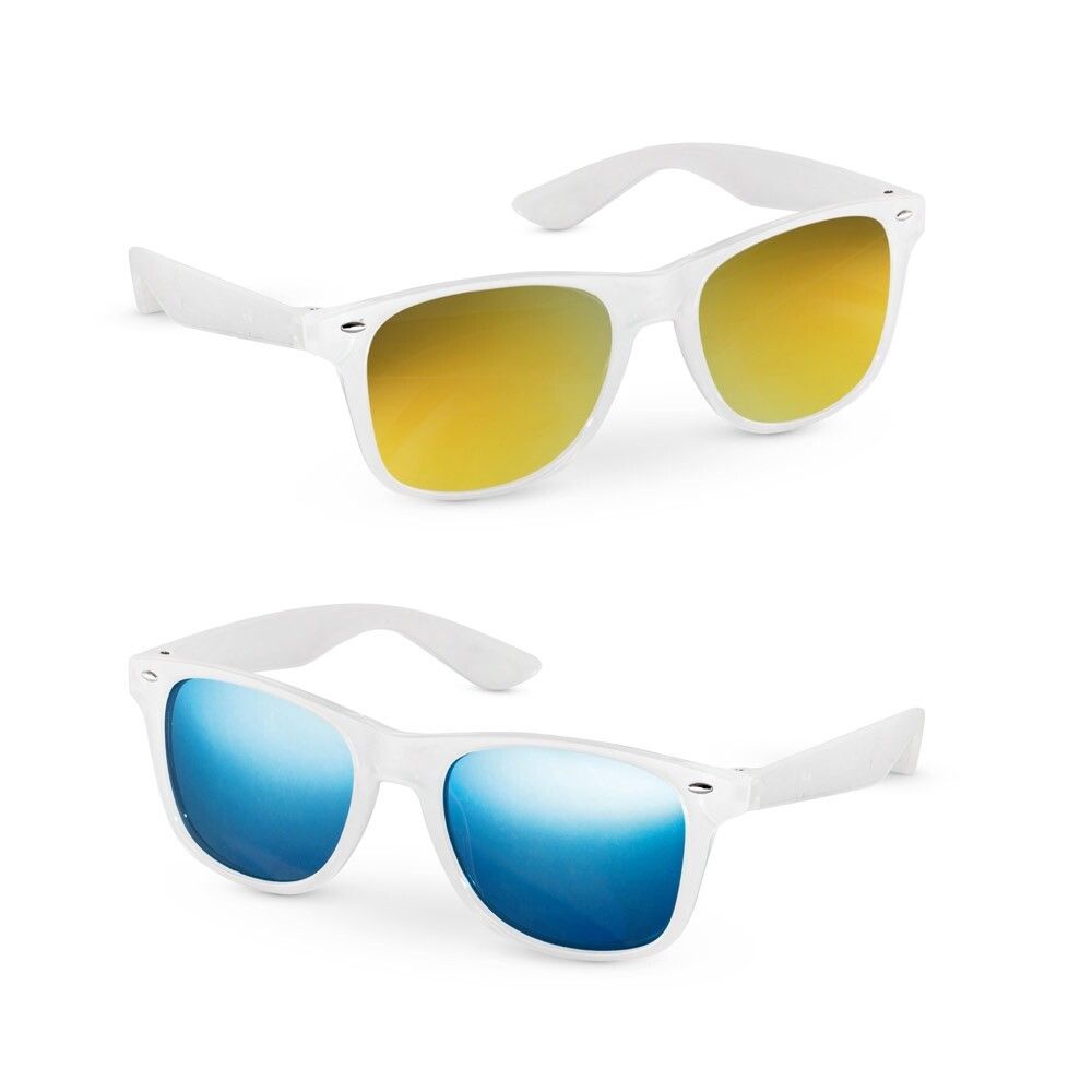 MEKONG Sonnenbrille aus Polycarbonat mit verspiegelten Brillengläsern - blau-711