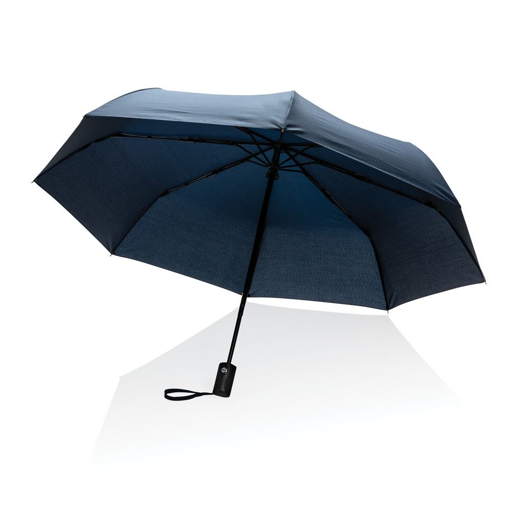 21" Impact AWARE™ RPET 190T Mini-Schirm automatic open/close - navy blau-75