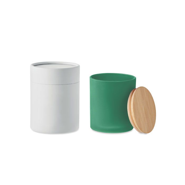 Kerze im Glas 120 g KEOPS SMALL - grün-587