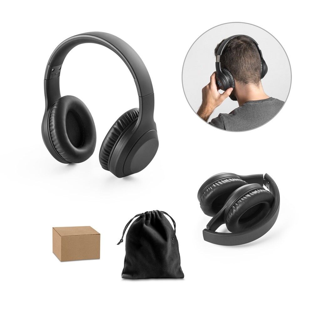 BETTENCOURT Kopfhörer wireless, faltbar, ANC, 15h Akkulaufzeit, rABS - schwarz-216