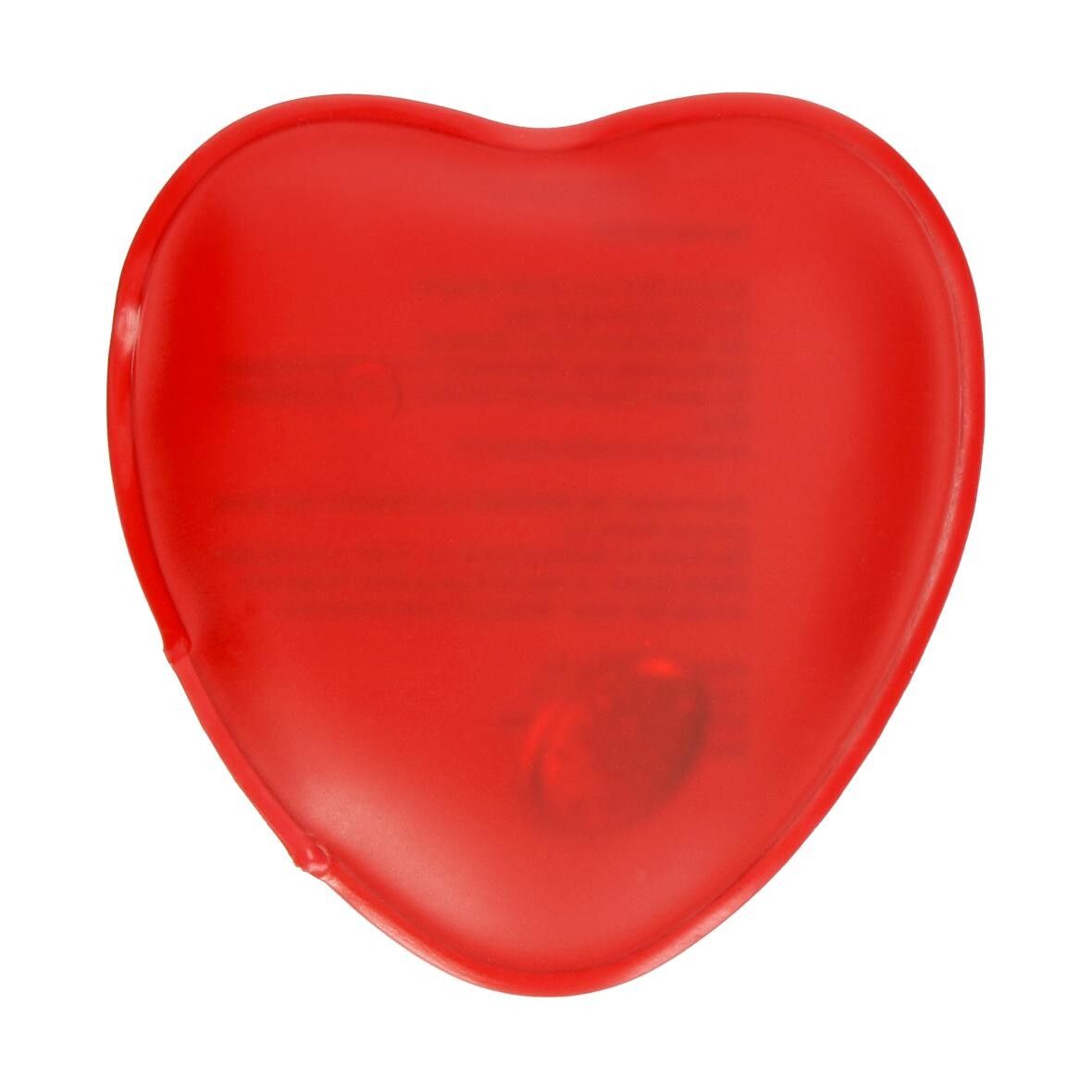 Gel-Wärmekissen Herz, klein - rot-57