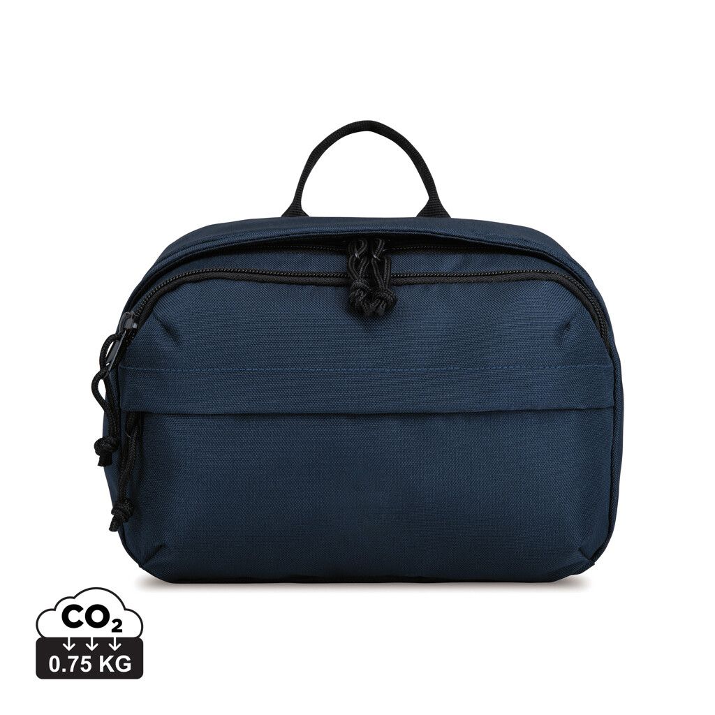 Renew AWARE™ rPET Kosmetiktasche - navy blau-374