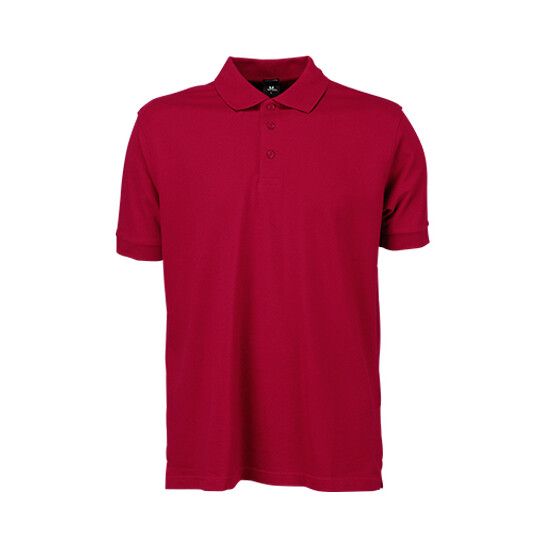 Men´s Luxury Stretch Polo - deep red-116