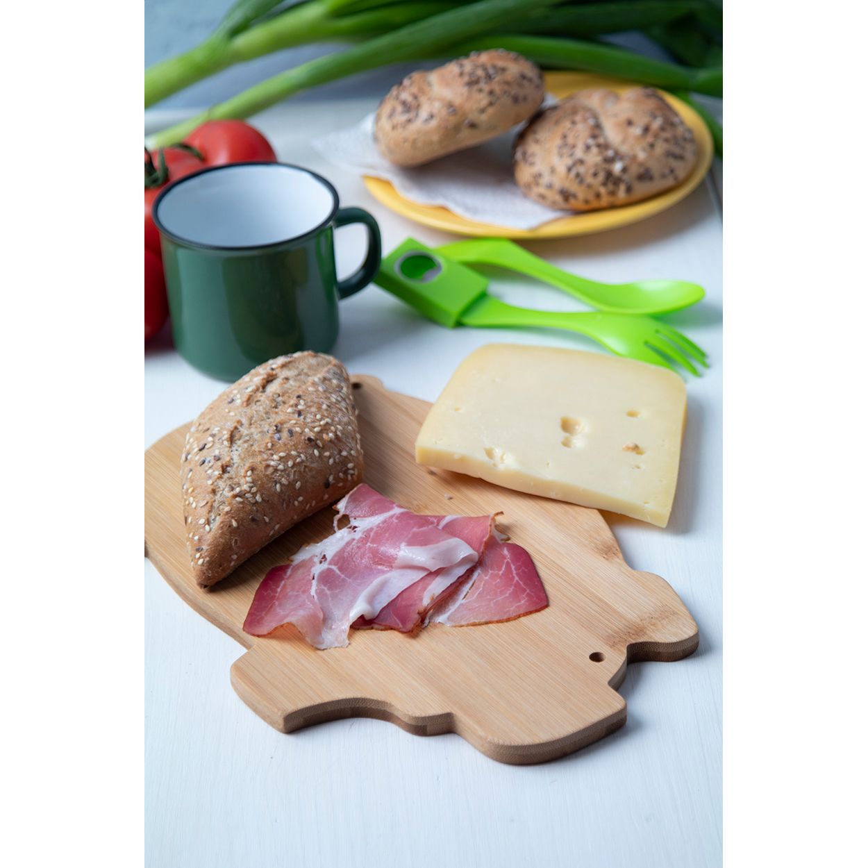 Schneidebrett Mangalica - natur-477