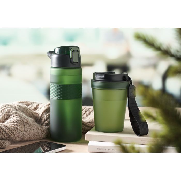 Trinkflasche RPET 700ml ISJFORDEN - dunkelgrün-712