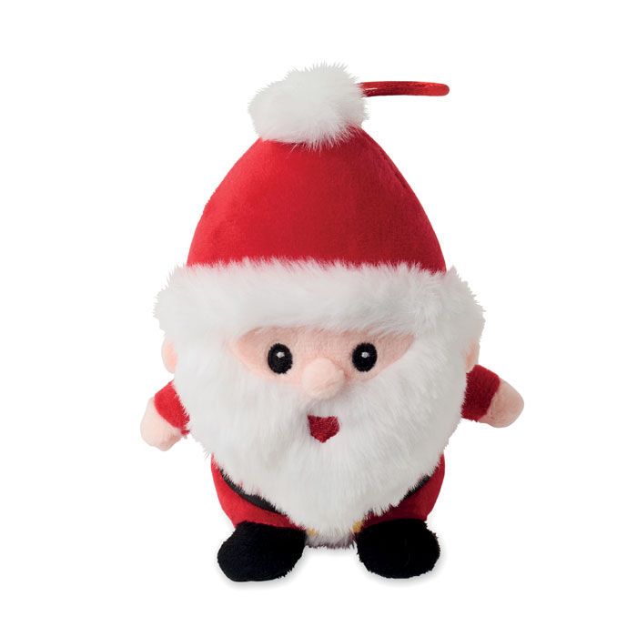 Plüsch-Weihnachtsmann GLEEFUL - rot-832