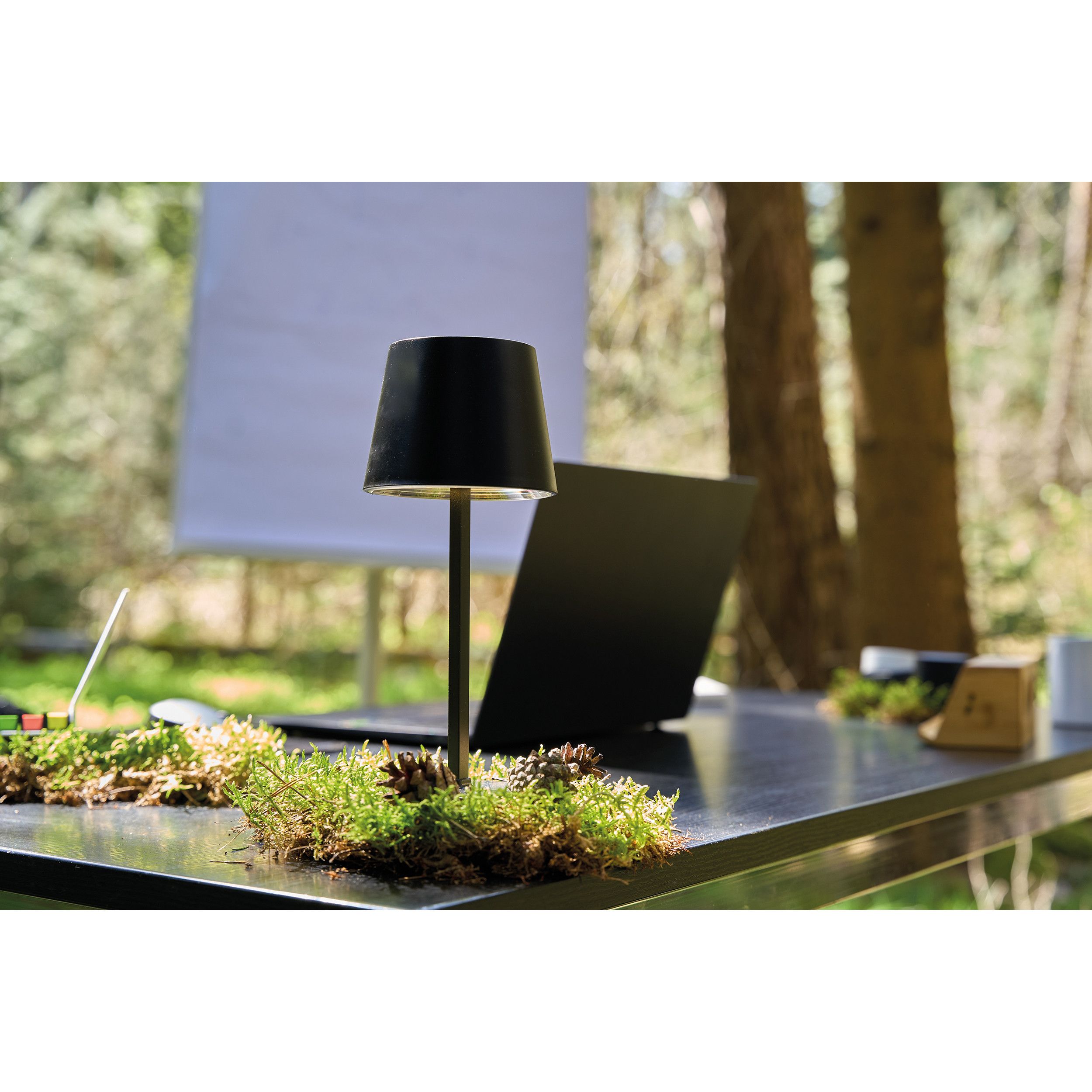Tischlampe Montes Claros - schwarz-908