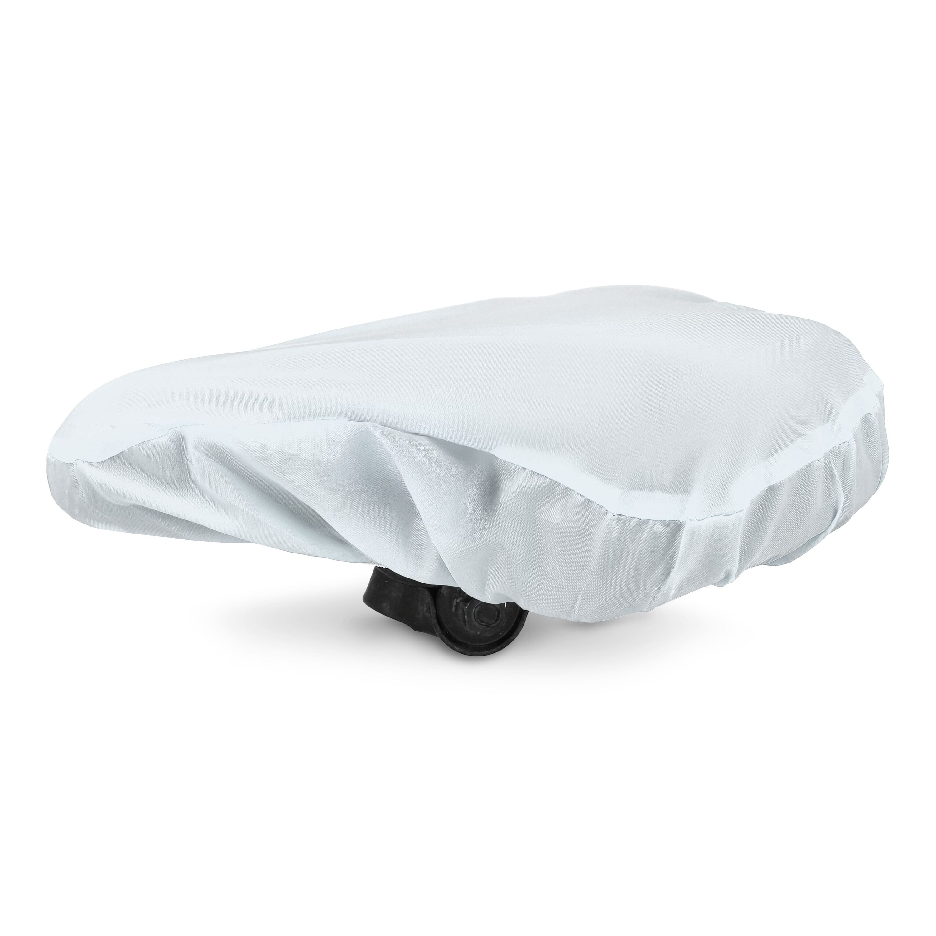 Fahrrad Sattelbezug aus R-PET-Material - weiss-60